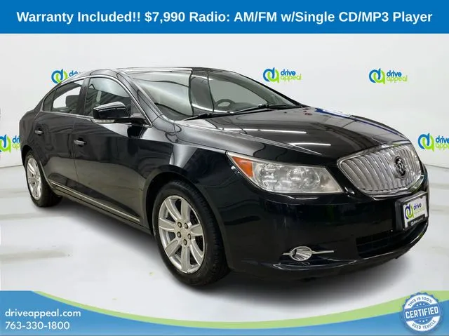 Black 2011 Buick LaCrosse CXL for sale in Bloomington, MN