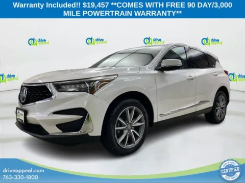White 2020 Acura RDX Technology Package for sale in Bloomington, MN