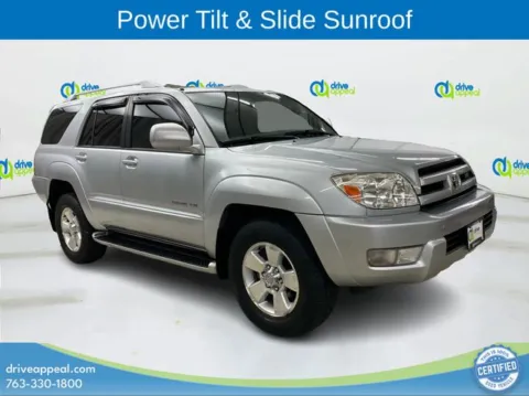 Another view of 2003 Toyota 4Runner Limited for sale in Bloomington, MN at Drive Appeal Bloomington