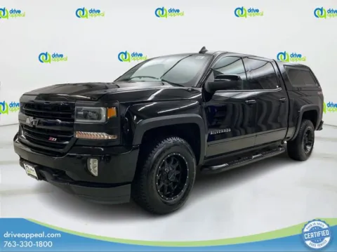 Black 2017 Chevrolet Silverado 1500 LT for sale in Bloomington, MN