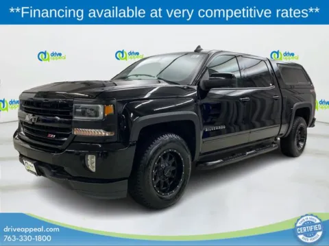 Black 2017 Chevrolet Silverado 1500 LT for sale in Bloomington, MN