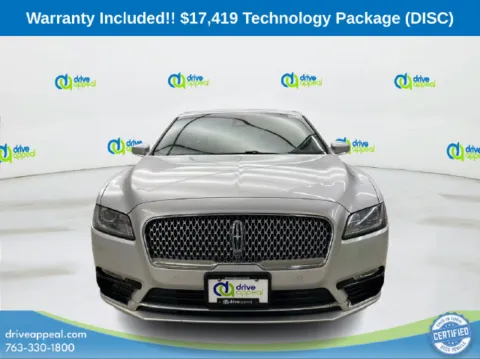 Another view of 2017 Lincoln Continental Reserve for sale in Bloomington, MN at Drive Appeal Bloomington