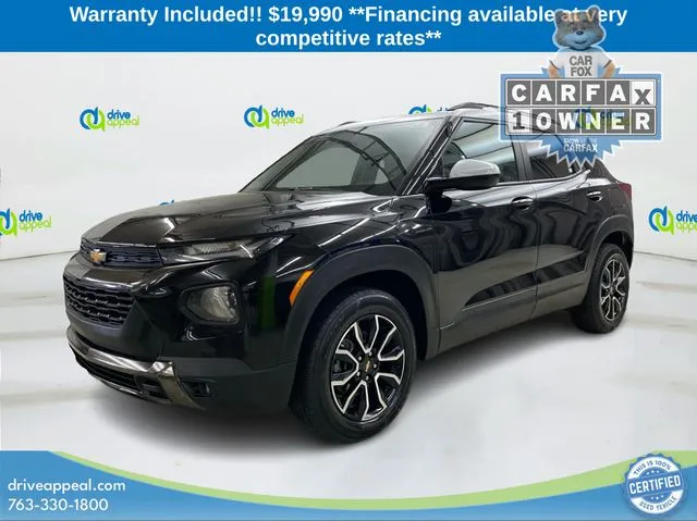 Black 2021 Chevrolet TrailBlazer ACTIV for sale in Bloomington, MN