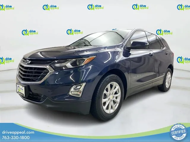 Blue 2018 Chevrolet Equinox LT for sale in Bloomington, MN