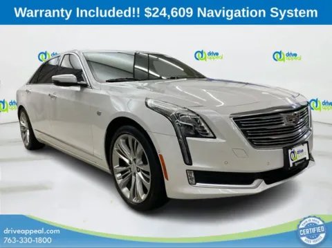 White 2017 Cadillac CT6 3.0L Twin Turbo Platinum for sale in Bloomington, MN