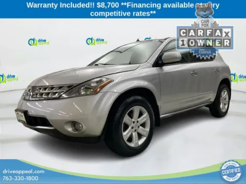 Silver 2007 Nissan Murano SL for sale in Bloomington, MN