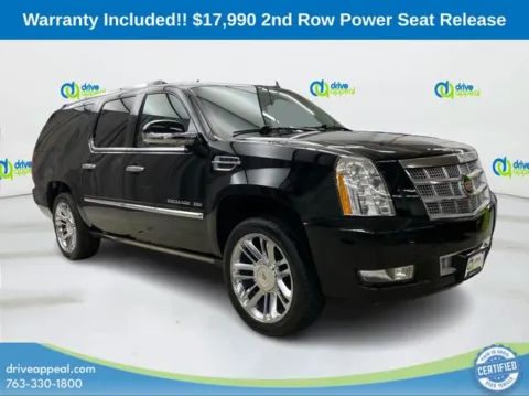 Another view of 2012 Cadillac Escalade ESV Platinum Edition for sale in Bloomington, MN at Drive Appeal Bloomington