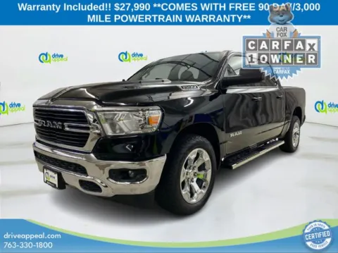 Black 2021 Ram 1500 Big Horn/Lone Star for sale in Bloomington, MN