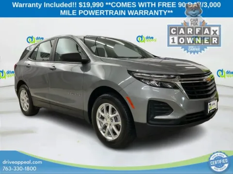 Gray 2024 Chevrolet Equinox LS for sale in Bloomington, MN
