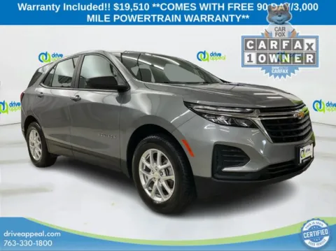 Gray 2024 Chevrolet Equinox LS for sale in Bloomington, MN