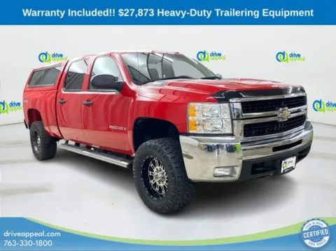 Red 2007 Chevrolet Silverado 2500 HD LT for sale in Bloomington, MN