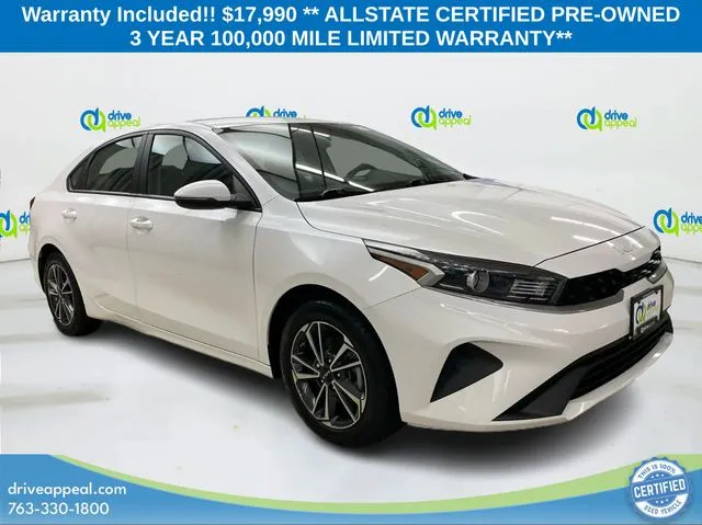 White 2023 Kia Forte LXS for sale in Bloomington, MN