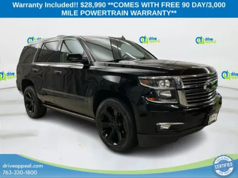 Black 2017 Chevrolet Tahoe Premier for sale in Bloomington, MN