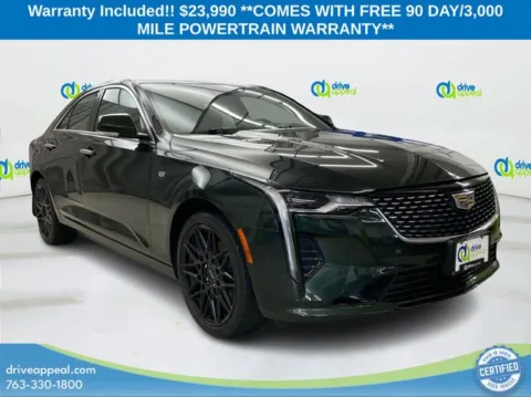 Green 2021 Cadillac CT4 Premium Luxury for sale in Bloomington, MN