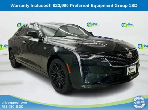 Green 2021 Cadillac CT4 Premium Luxury for sale in Bloomington, MN