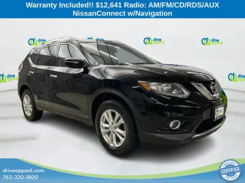 Black 2015 Nissan Rogue SV for sale in Bloomington, MN