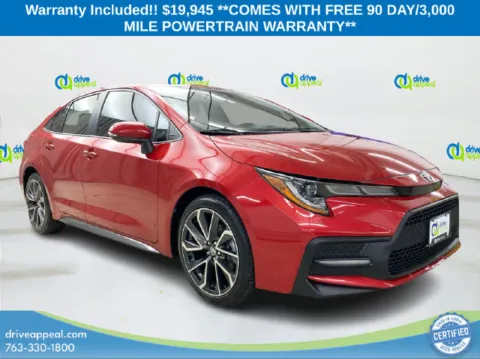 Red 2020 Toyota Corolla SE for sale in Bloomington, MN