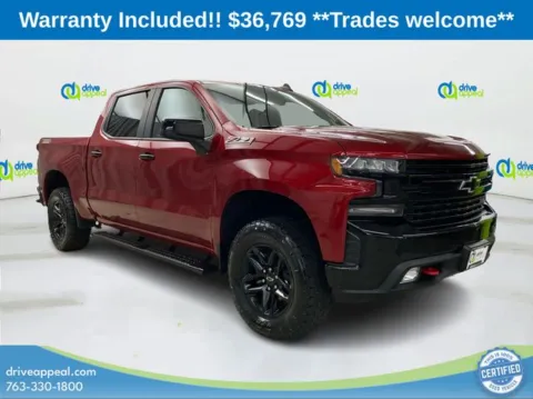 Red 2022 Chevrolet Silverado 1500 LTD LT Trail Boss for sale in Bloomington, MN