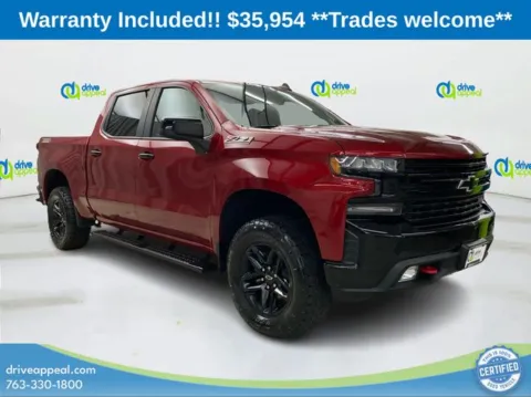 Red 2022 Chevrolet Silverado 1500 LTD LT Trail Boss for sale in Bloomington, MN