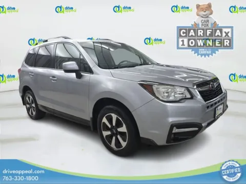 Silver 2017 Subaru Forester 2.5i Premium for sale in Bloomington, MN