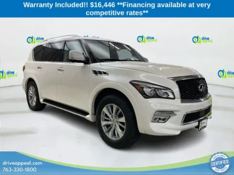 White 2017 INFINITI QX80 for sale in Bloomington, MN