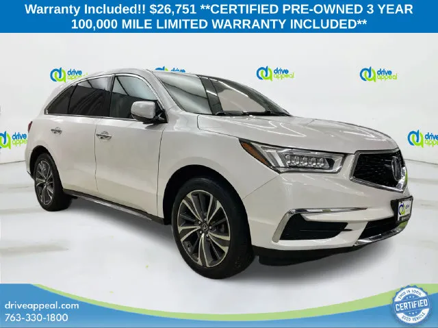 2020 Acura MDX Technology Package