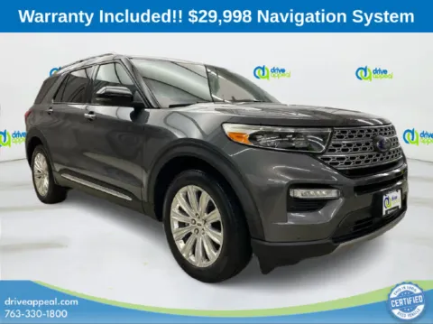 Gray 2022 Ford Explorer Limited for sale in Bloomington, MN