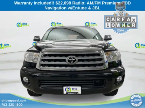 Another view of 2013 Toyota Sequoia Platinum for sale in Bloomington, MN at Drive Appeal Bloomington