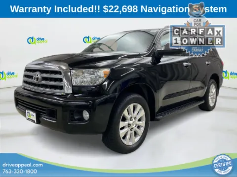Photos of 2013 Toyota Sequoia Platinum for sale in Bloomington, MN at Drive Appeal Bloomington