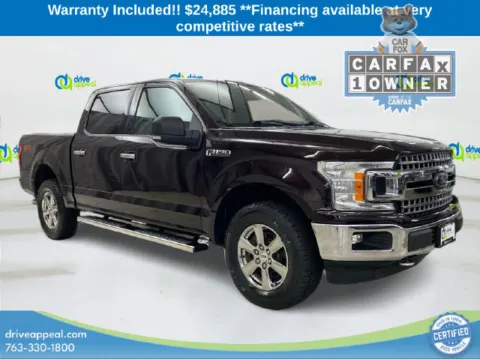 Red 2018 Ford F-150 XLT for sale in Bloomington, MN