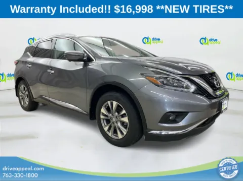 Gray 2018 Nissan Murano SL for sale in Bloomington, MN