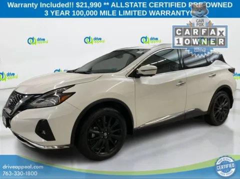 White 2020 Nissan Murano SL for sale in Bloomington, MN