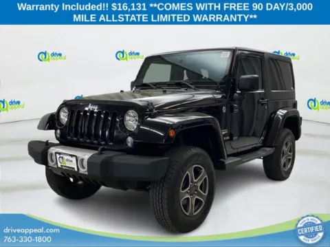 Black 2014 Jeep Wrangler Sahara for sale in Bloomington, MN