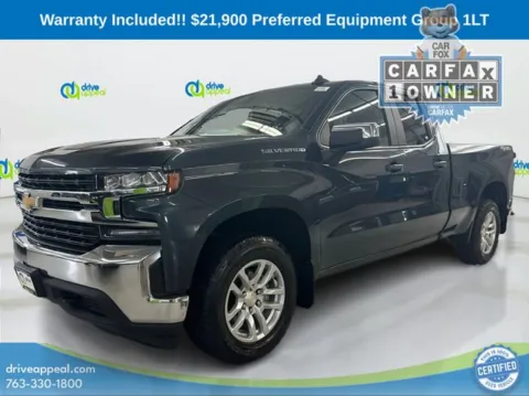 Gray 2019 Chevrolet Silverado 1500 LT for sale in Bloomington, MN