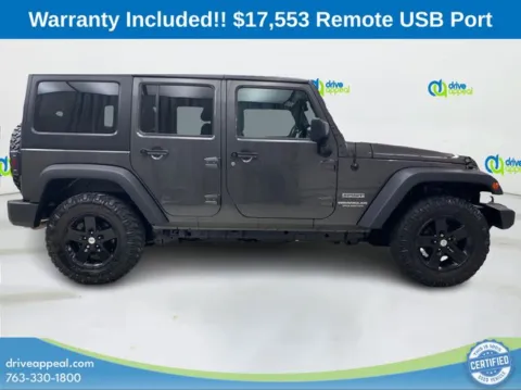 More photos of 2017 Jeep Wrangler Unlimited Sport at Drive Appeal Bloomington, MN