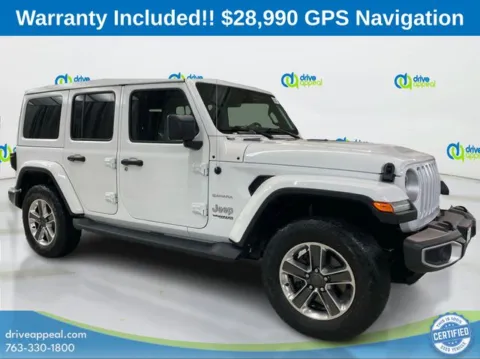 Another view of 2020 Jeep Wrangler Unlimited Sahara for sale in Bloomington, MN at Drive Appeal Bloomington