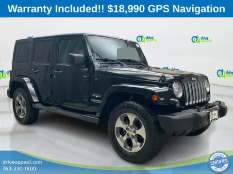 Another view of 2017 Jeep Wrangler Unlimited Sahara for sale in Bloomington, MN at Drive Appeal Bloomington