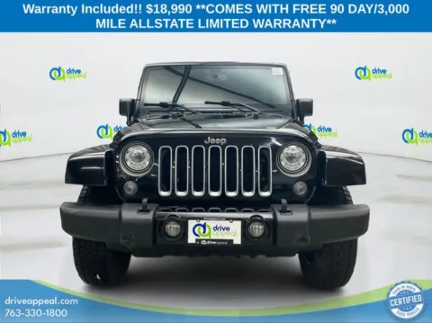 Photos of 2017 Jeep Wrangler Unlimited Sahara for sale in Bloomington, MN at Drive Appeal Bloomington