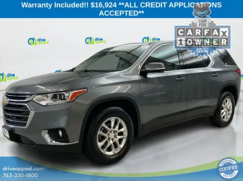 Gray 2019 Chevrolet Traverse LT for sale in Bloomington, MN
