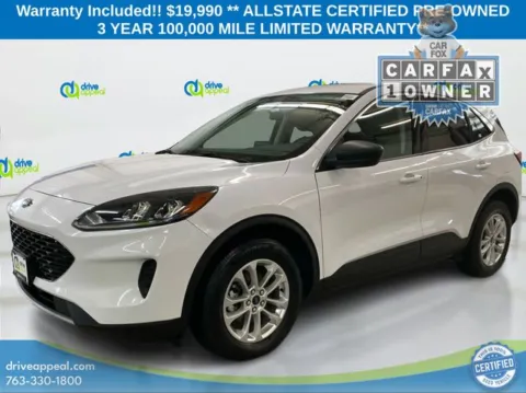White 2022 Ford Escape Hybrid SE for sale in Bloomington, MN