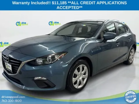 Blue 2015 Mazda Mazda3 i Sport for sale in Bloomington, MN