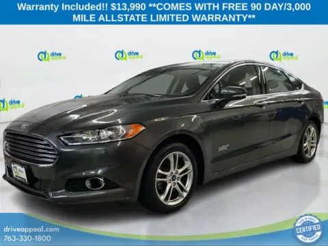 Gray 2015 Ford Fusion Energi Titanium for sale in Bloomington, MN