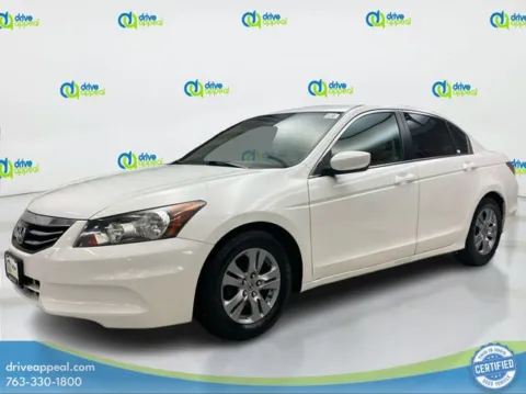 White 2012 Honda Accord SE for sale in Bloomington, MN