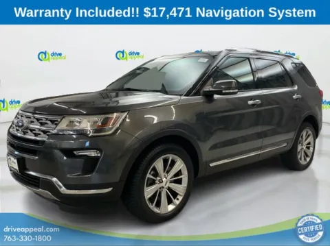 Gray 2018 Ford Explorer Limited for sale in Bloomington, MN