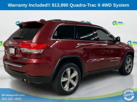 More photos of 2015 Jeep Grand Cherokee Limited at Drive Appeal Bloomington, MN