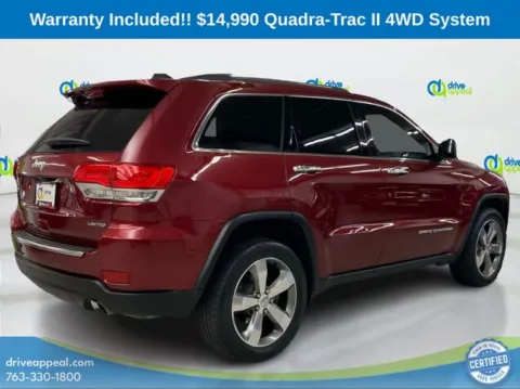 More photos of 2015 Jeep Grand Cherokee Limited at Drive Appeal Bloomington, MN