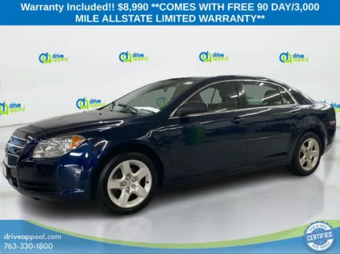 Blue 2012 Chevrolet Malibu LS for sale in Bloomington, MN