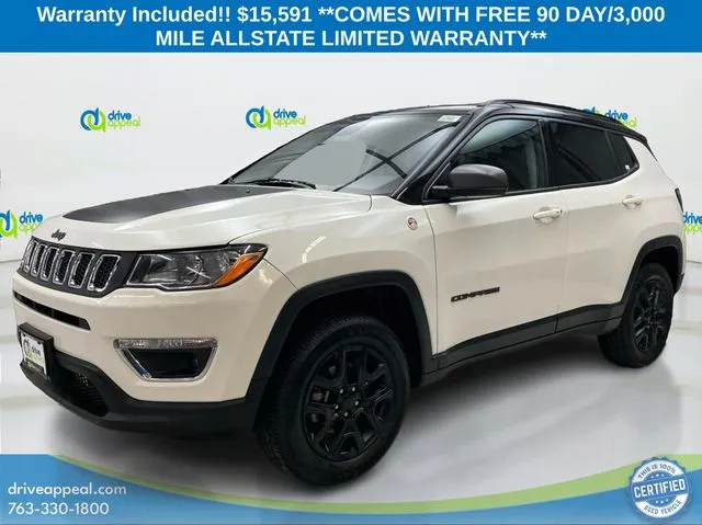 White 2020 Jeep Compass Trailhawk for sale in Bloomington, MN