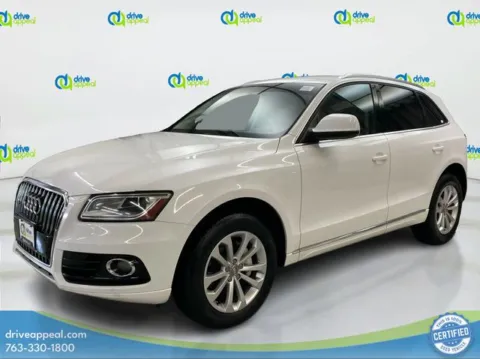White 2014 Audi Q5 2.0T Premium for sale in Bloomington, MN