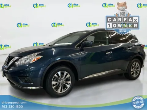 Blue 2017 Nissan Murano SL for sale in Bloomington, MN